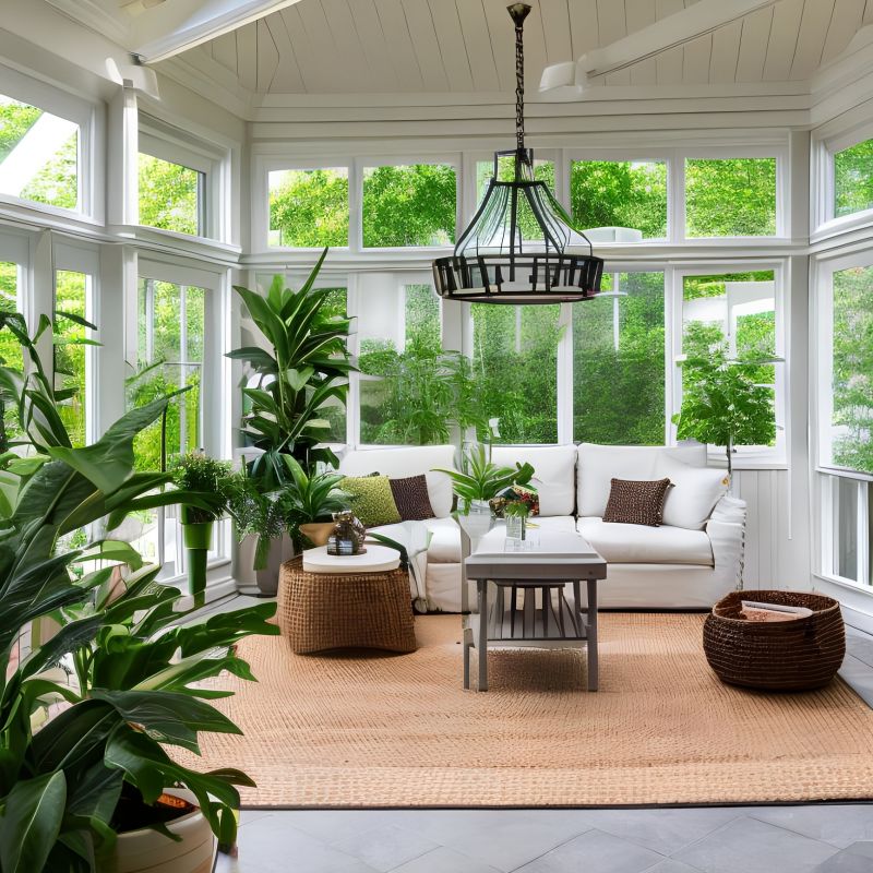Spacious Sunroom