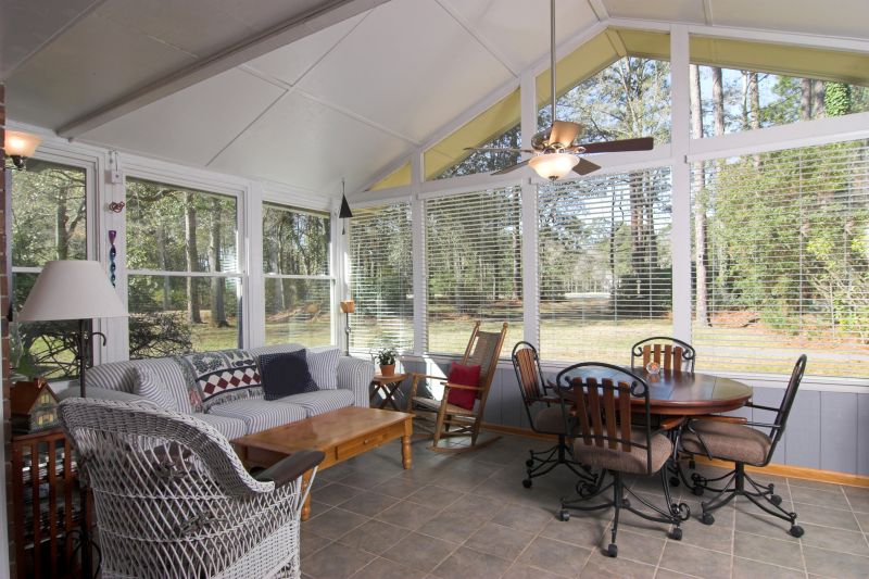 Cozy Sunroom Lounge